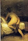 Nude Crawling Into Bed by Edward Hopper